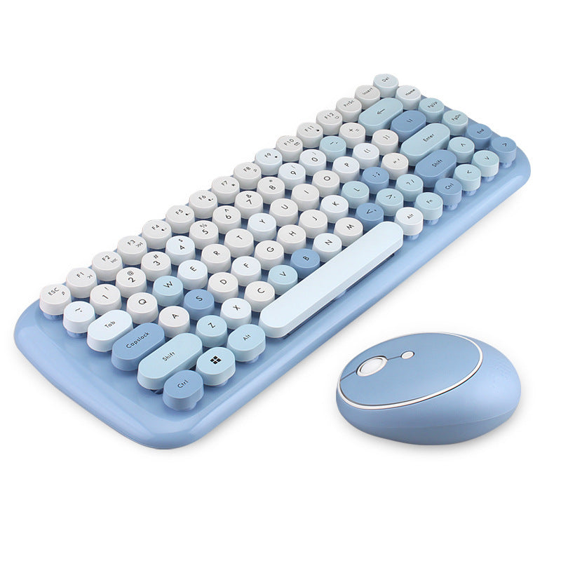 Notebook Office Mini Wireless Keyboard And Mouse Set 2.4G Wireless Keyboard And Mouse