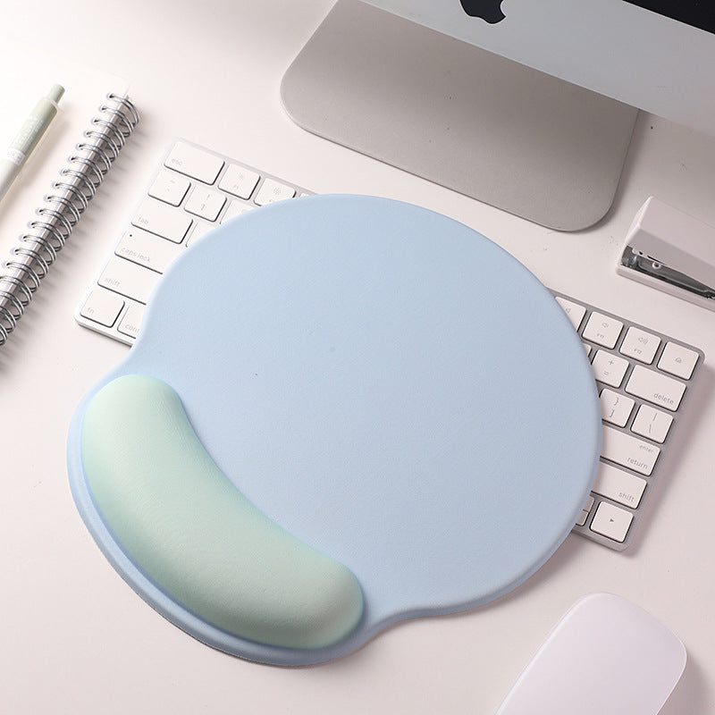 Candy Color Wrister Protective Mouse Pad Office Keyboard Support