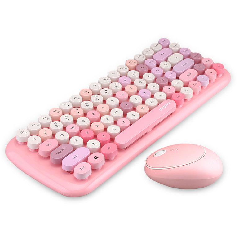 Notebook Office Mini Wireless Keyboard And Mouse Set 2.4G Wireless Keyboard And Mouse