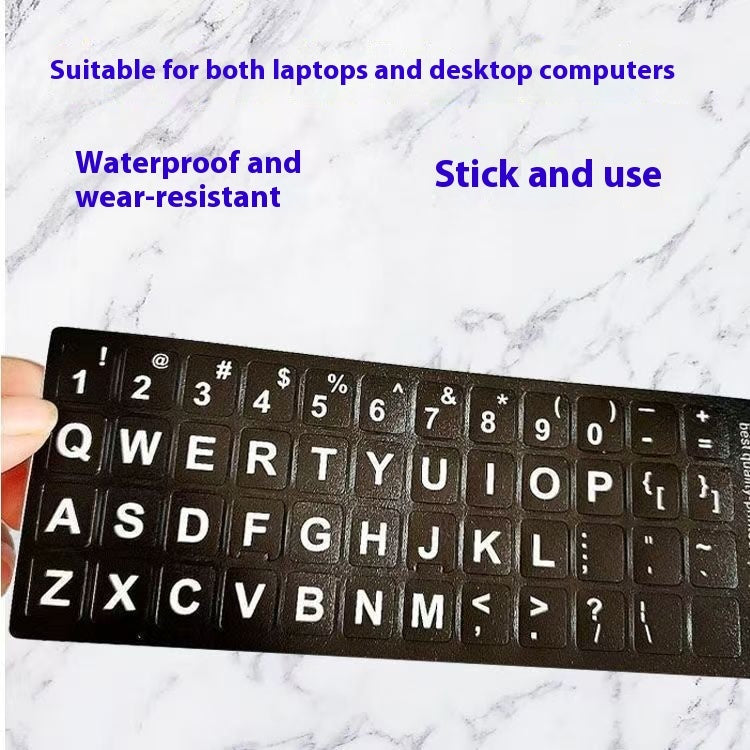 Keyboard Sticker Letter Sticker Universal