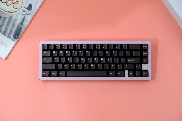 Black Gold Keycap Mechanical Keyboard