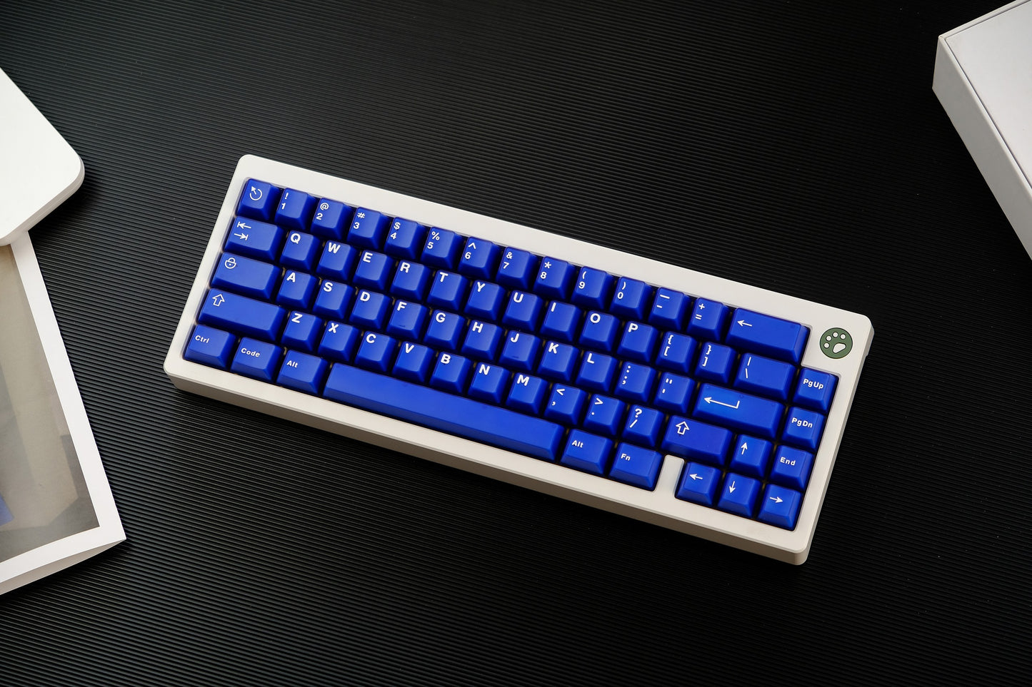Black Gold Keycap Mechanical Keyboard