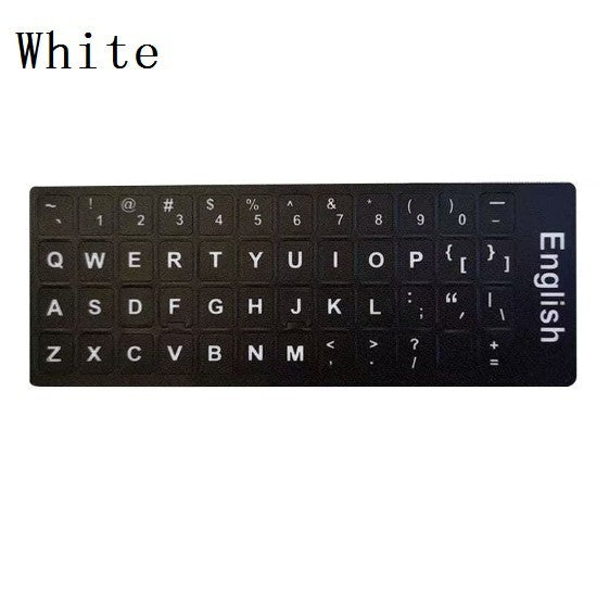 Keyboard Sticker Letter Sticker Universal