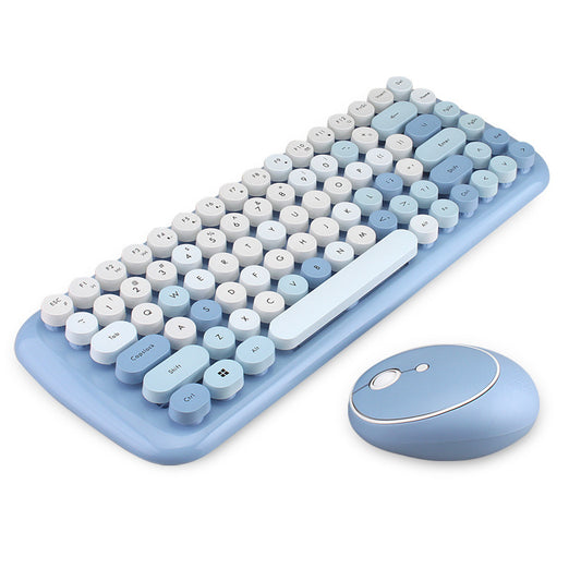 Notebook Office Mini Wireless Keyboard And Mouse Set 2.4G Wireless Keyboard And Mouse