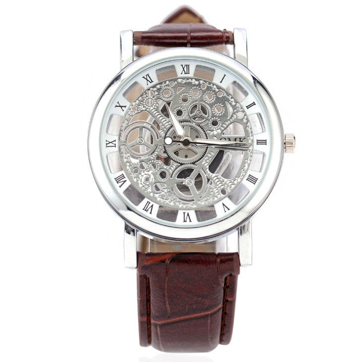 Skeleton Watch Black