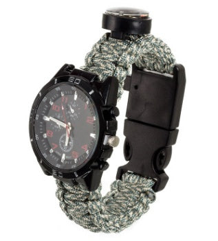 Compass Woven Watch with Multi-Function Watch