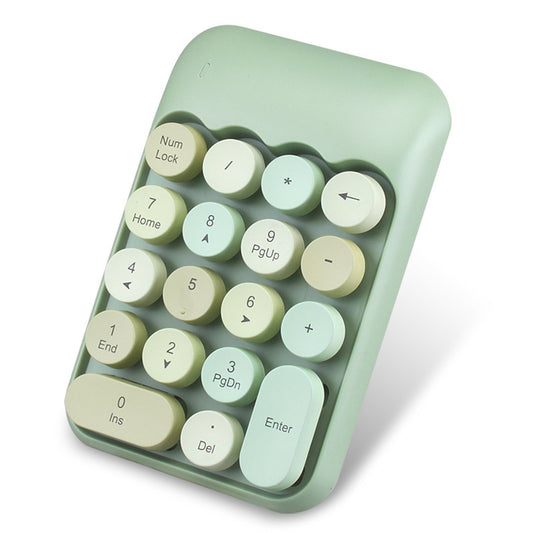 Skyscraper Wireless Office Numeric Keyboard 2.4G Mini Cash Register Small Numeric Keyboard Financial Accounting Cashier Keyboard