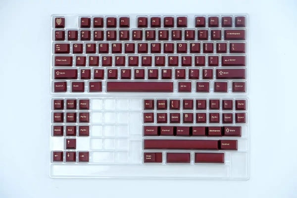 Black Gold Keycap Mechanical Keyboard
