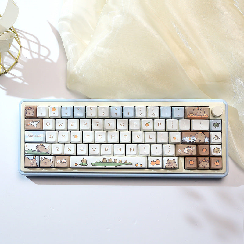High-level Capybara Mechanical Keyboard Keycaps