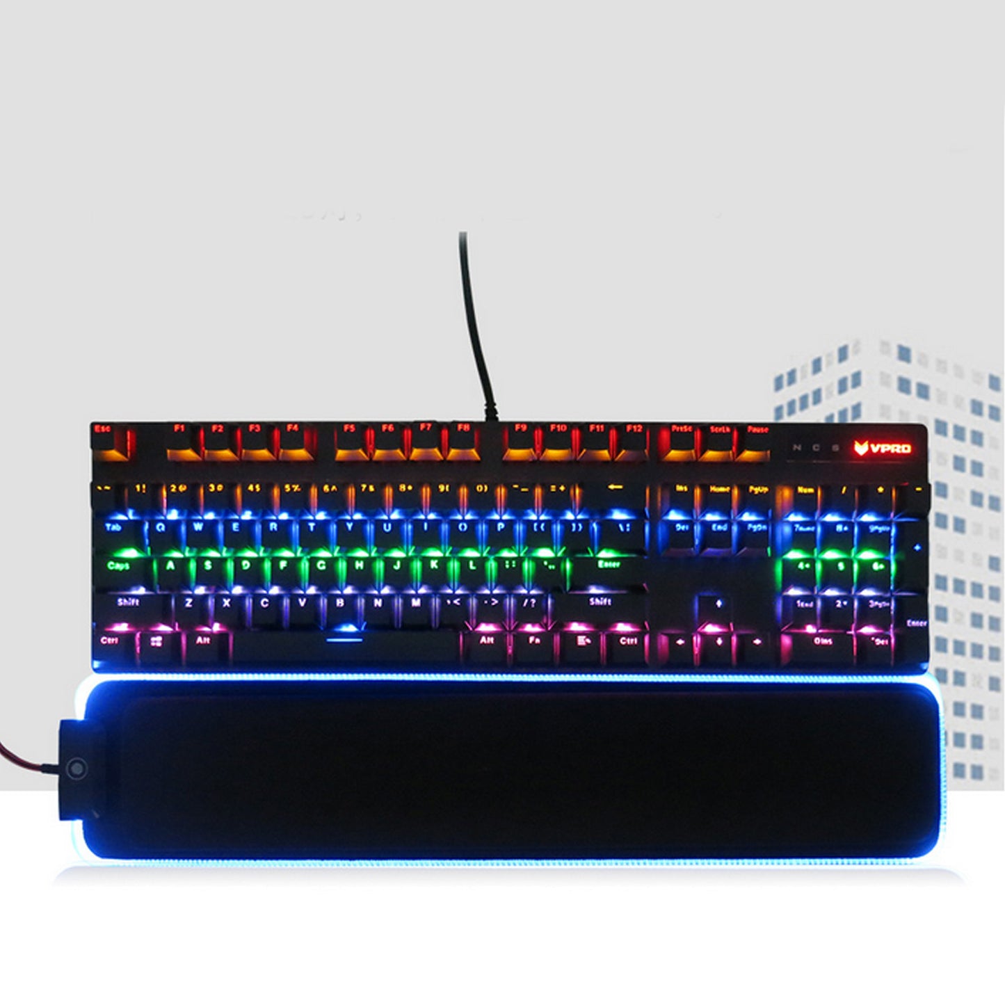 Symphony luminous keyboard pad