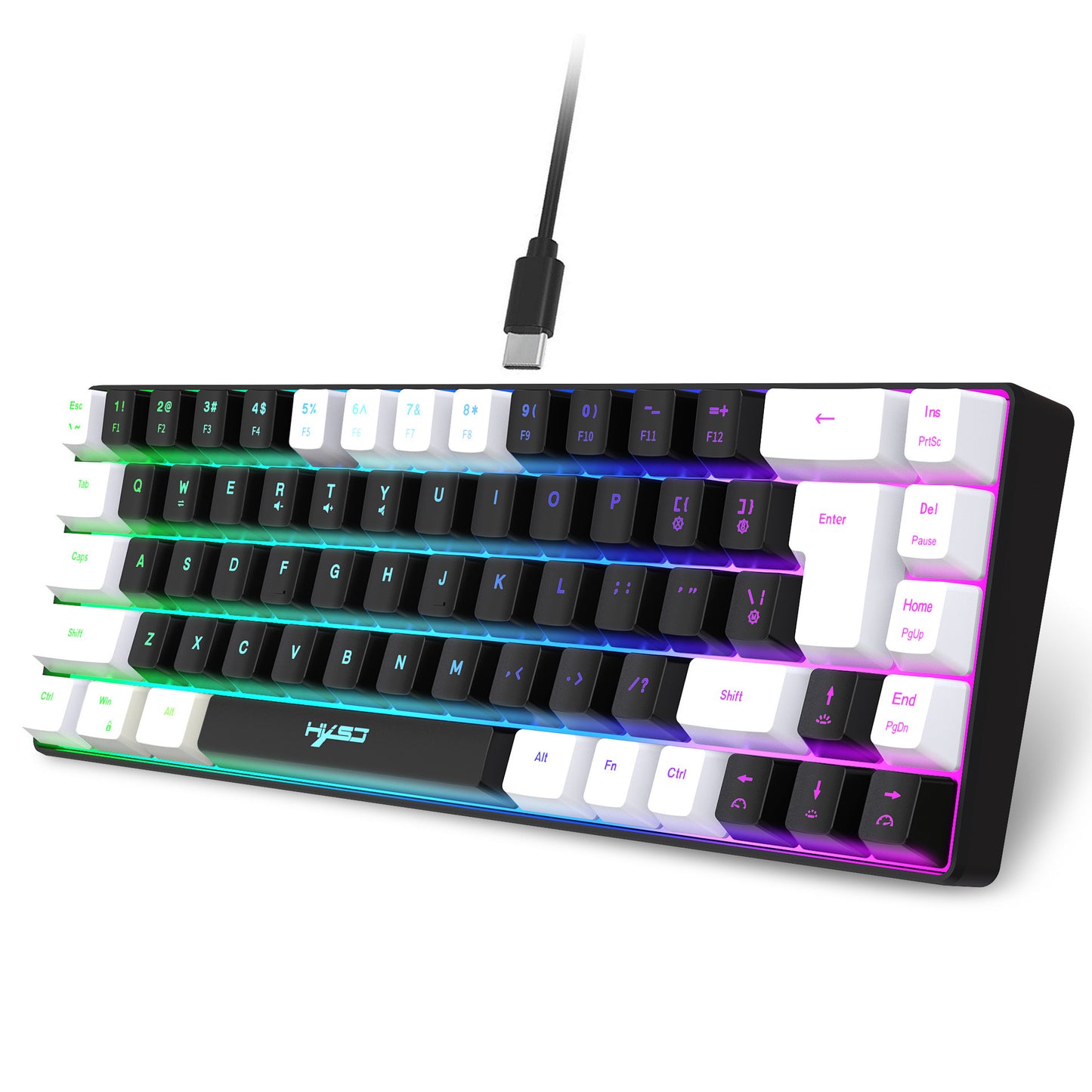 Game Membrane Keyboard 68 Keys Multifunction
