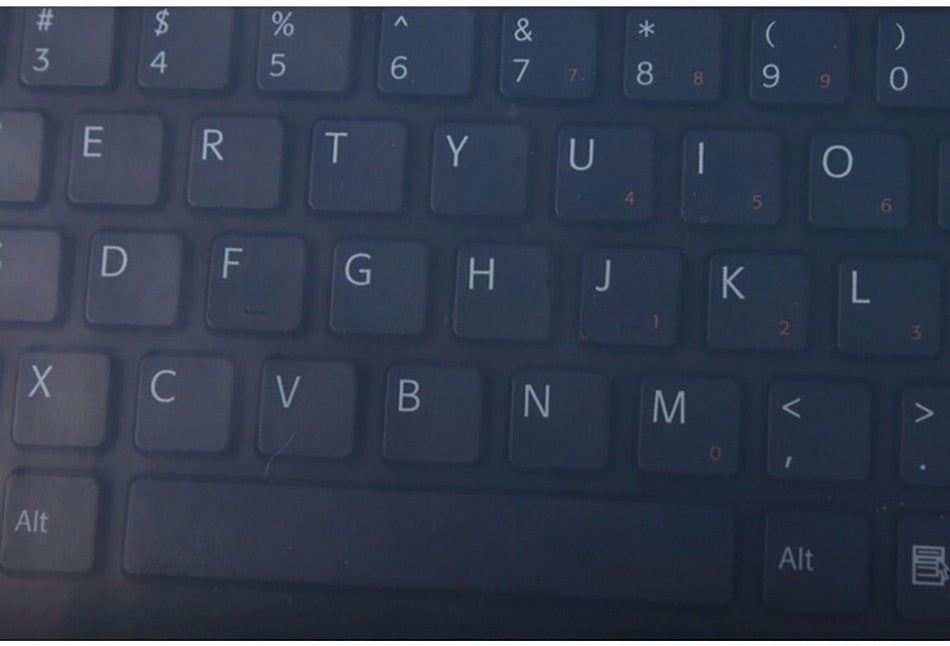 Laptop keyboard membrane