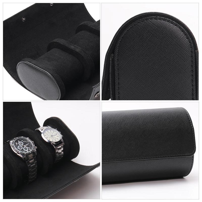 Light Luxury Three-piece Amazon Hot Sale PU Watch Storage Box