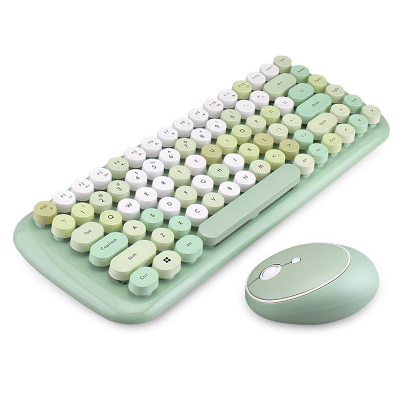 Notebook Office Mini Wireless Keyboard And Mouse Set 2.4G Wireless Keyboard And Mouse