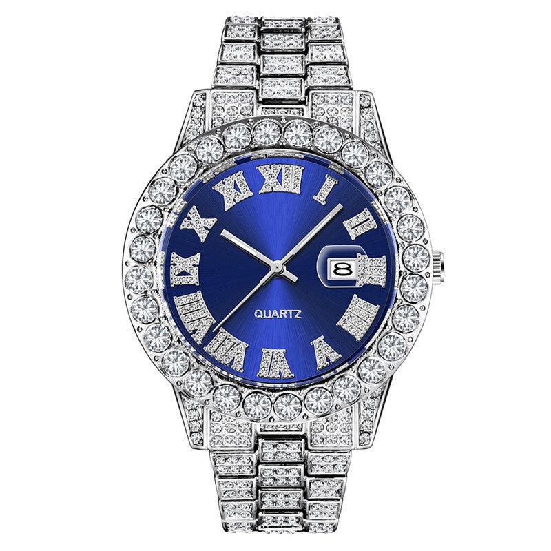 Men's Fashion Personality Affordable Luxury Alloy Watch