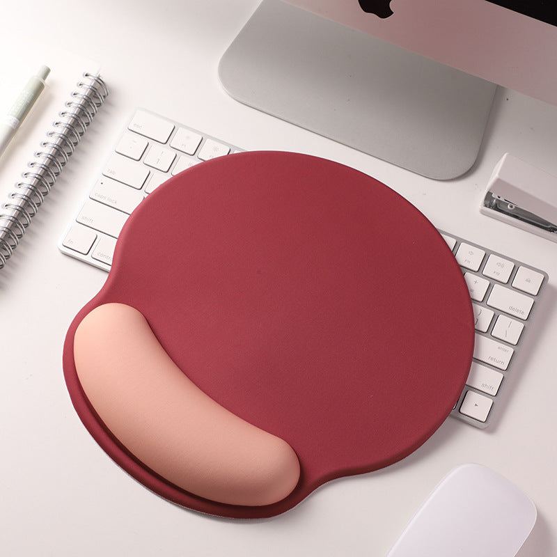 Candy Color Wrister Protective Mouse Pad Office Keyboard Support
