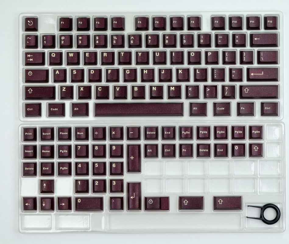 Black Gold Keycap Mechanical Keyboard