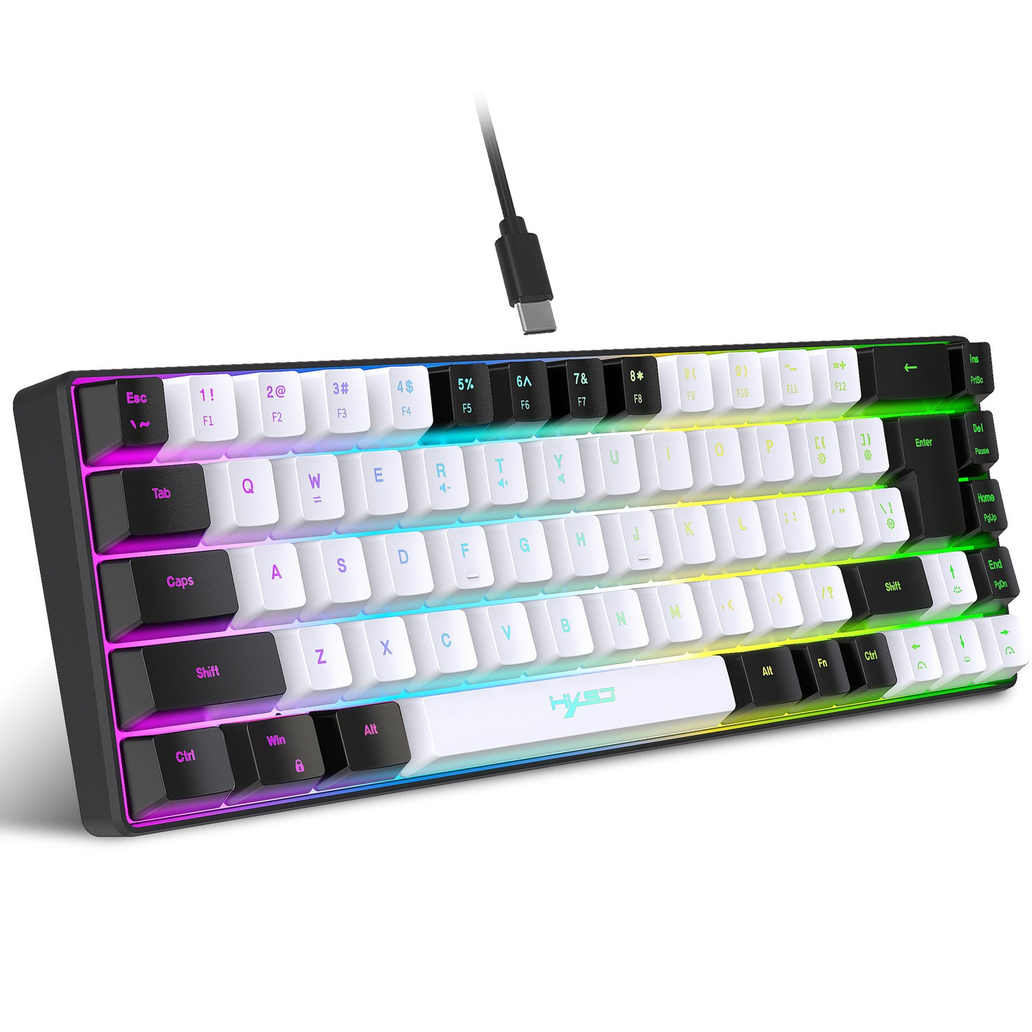 Game Membrane Keyboard 68 Keys Multifunction