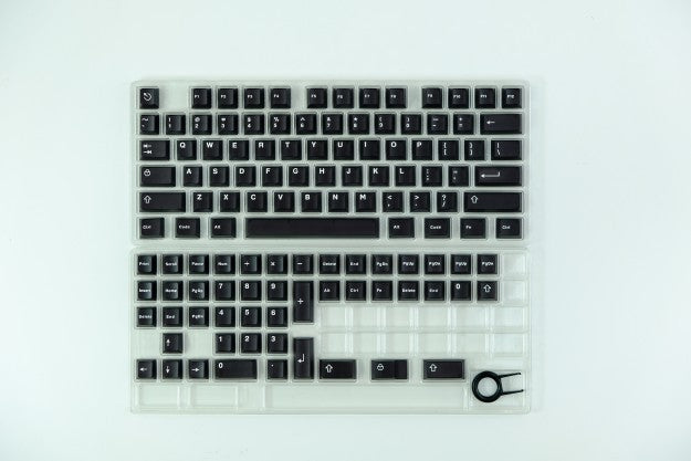 Black Gold Keycap Mechanical Keyboard